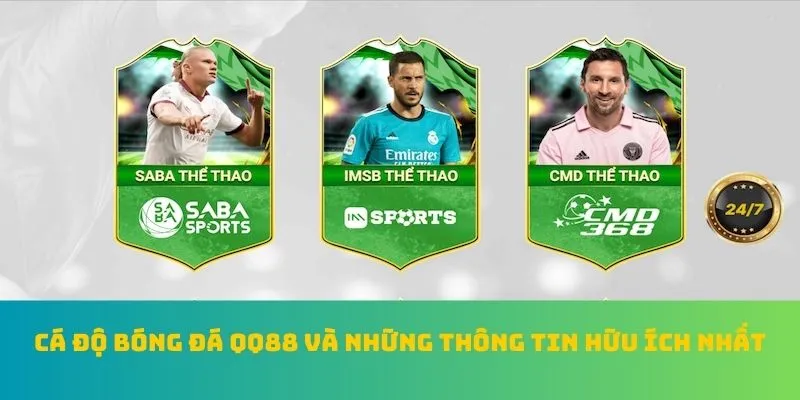 Cá độ bóng đá QQ88 và những thông tin hữu ích nhất
